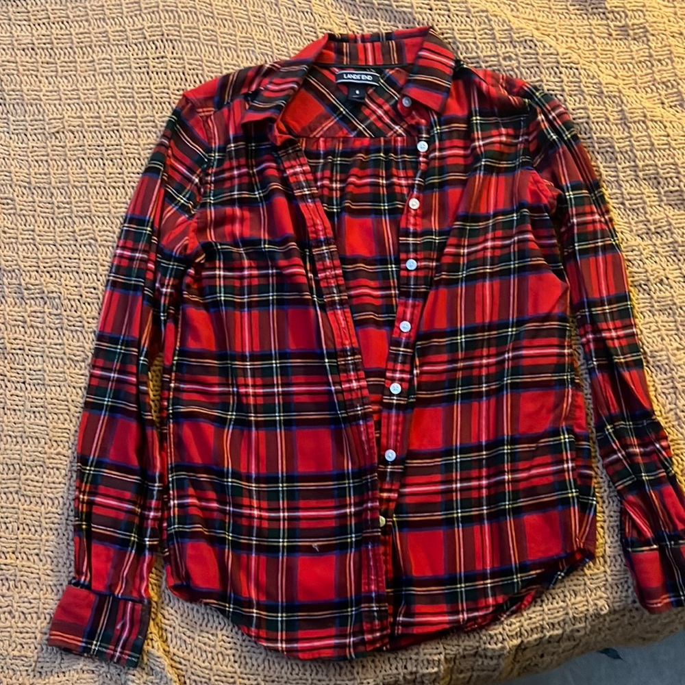 Lands End Flannel
